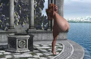 XXX Pequena galdéria ao vídeo pornô chupando ar livre por dois brutos